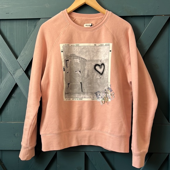 ZADIG & VOLTAIRE
Upper Graphic Print Sweatshirt 🤩 NWT - Picture 5 of 7